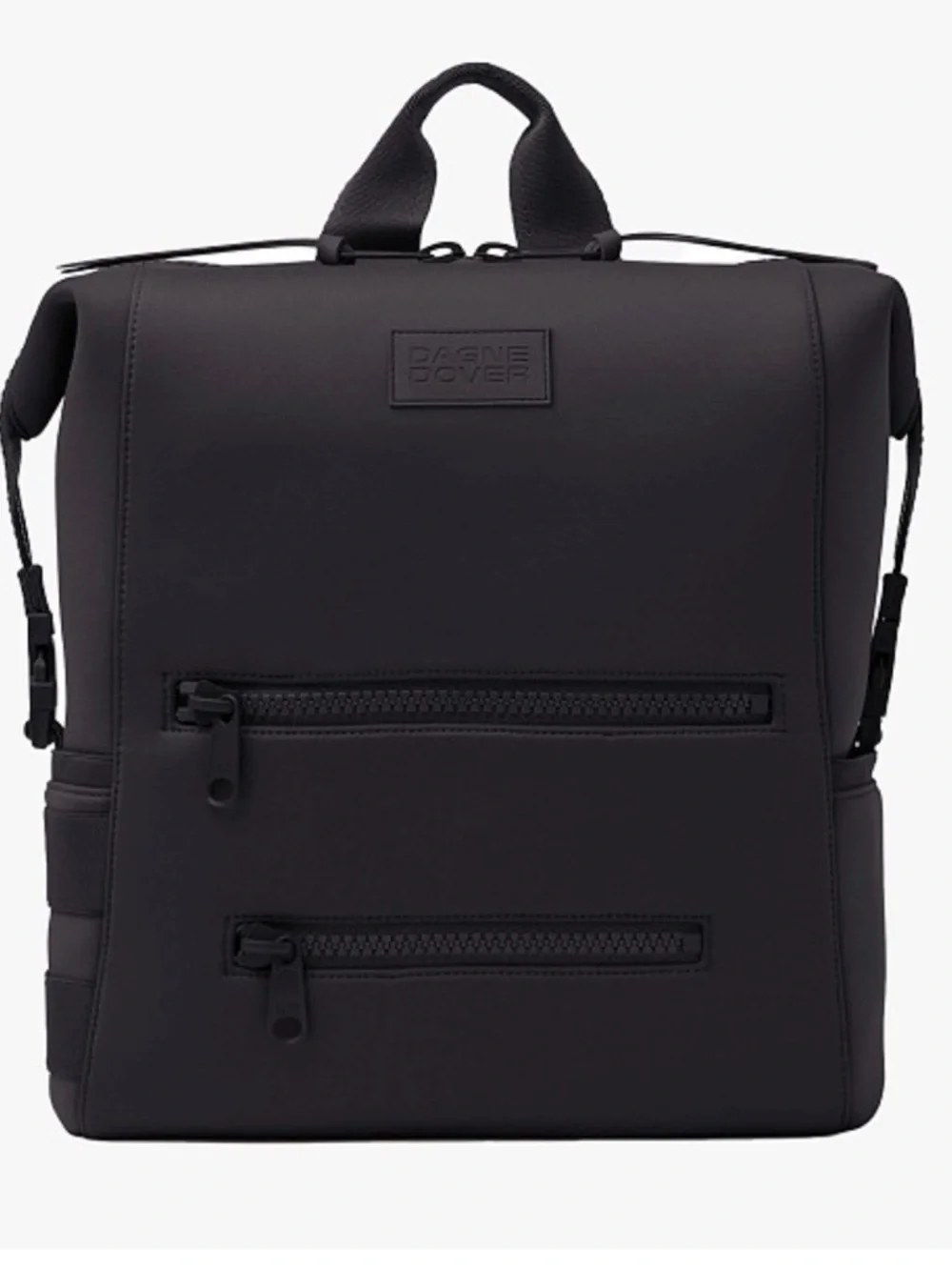 Dagne Dover indi neoprene black diaper bag